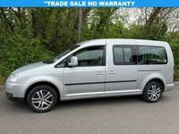USED 2009 59 VOLKSWAGEN CADDY MAXI LIFE 1.9 TDI Pure Drive 104 ps 5 SEATER WAV WHEEL CHAIR ACCESSIBLE MPV 5DR WHEELCHAIR RAMP+ALLOYS+AIR CON