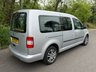 USED 2009 59 VOLKSWAGEN CADDY MAXI LIFE 1.9 TDI Pure Drive 104 ps 5 SEATER WAV WHEEL CHAIR ACCESSIBLE MPV 5DR WHEELCHAIR RAMP+ALLOYS+AIR CON
