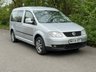 USED 2009 59 VOLKSWAGEN CADDY MAXI LIFE 1.9 TDI Pure Drive 104 ps 5 SEATER WAV WHEEL CHAIR ACCESSIBLE MPV 5DR WHEELCHAIR RAMP+ALLOYS+AIR CON