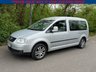 USED 2009 59 VOLKSWAGEN CADDY MAXI LIFE 1.9 TDI Pure Drive 104 ps 5 SEATER WAV WHEEL CHAIR ACCESSIBLE MPV 5DR WHEELCHAIR RAMP+ALLOYS+AIR CON