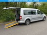 USED 2009 59 VOLKSWAGEN CADDY MAXI LIFE 1.9 TDI Pure Drive 104 ps 5 SEATER WAV WHEEL CHAIR ACCESSIBLE MPV 5DR WHEELCHAIR RAMP+ALLOYS+AIR CON