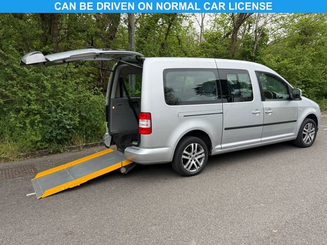 View our Volkswagen Caddy Maxi Life 1.9 TDI Pure Drive 104 ps 5 SEATER WAV WHEEL CHAIR ACCESSIBLE MPV 5DR