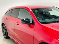 USED 2022 72 MERCEDES-BENZ CLA 1.3 CLA250e 15.6kWh AMG Line (Premium) Shooting Brake 5dr Petrol Plug-in Hybrid 8G-DCT Euro 6 (s/s) (218 ps) Patagonia Red | Black Leather Interior | Night Pack | Ambient Lighting | Privacy Glass | Widescreen Media | Heated Seats