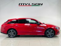 USED 2022 72 MERCEDES-BENZ CLA 1.3 CLA250e 15.6kWh AMG Line (Premium) Shooting Brake 5dr Petrol Plug-in Hybrid 8G-DCT Euro 6 (s/s) (218 ps) Patagonia Red | Black Leather Interior | Night Pack | Ambient Lighting | Privacy Glass | Widescreen Media | Heated Seats