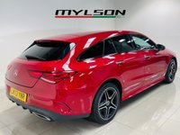 USED 2022 72 MERCEDES-BENZ CLA 1.3 CLA250e 15.6kWh AMG Line (Premium) Shooting Brake 5dr Petrol Plug-in Hybrid 8G-DCT Euro 6 (s/s) (218 ps) Patagonia Red | Black Leather Interior | Night Pack | Ambient Lighting | Privacy Glass | Widescreen Media | Heated Seats