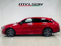 USED 2022 72 MERCEDES-BENZ CLA 1.3 CLA250e 15.6kWh AMG Line (Premium) Shooting Brake 5dr Petrol Plug-in Hybrid 8G-DCT Euro 6 (s/s) (218 ps) Patagonia Red | Black Leather Interior | Night Pack | Ambient Lighting | Privacy Glass | Widescreen Media | Heated Seats