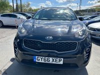 USED 2016 66 KIA SPORTAGE Sportage 3, 1.7 Turbo Diesel (CRDI), 5 Door SUV, Manual, Euro 6, �&pound;35 Yearly Road Tax (Low Emissions). FULL 12 MONTH MOT WITH EVERY CAR