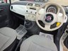 USED 2014 64 FIAT 500 1.2 Lounge Hatchback 3dr Petrol Manual Euro 6 (s/s) (69 bhp) BLUETOOTH+PANROOF+&pound;35TAX+FSH+WHITE