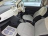 USED 2014 64 FIAT 500 1.2 Lounge Hatchback 3dr Petrol Manual Euro 6 (s/s) (69 bhp) BLUETOOTH+PANROOF+&pound;35TAX+FSH+WHITE