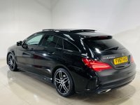 USED 2017 67 MERCEDES-BENZ CLA 2.1 CLA220d AMG Line Shooting Brake 5dr Diesel 7G-DCT Euro 6 (s/s) (177 ps) Cosmos Black | Glass Panoramic Roof | Ambient Lighting | Apple CarPlay | Night Pack | Privacy Glass