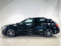 USED 2017 67 MERCEDES-BENZ CLA 2.1 CLA220d AMG Line Shooting Brake 5dr Diesel 7G-DCT Euro 6 (s/s) (177 ps) Cosmos Black | Glass Panoramic Roof | Ambient Lighting | Apple CarPlay | Night Pack | Privacy Glass