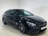 USED 2017 67 MERCEDES-BENZ CLA 2.1 CLA220d AMG Line Shooting Brake 5dr Diesel 7G-DCT Euro 6 (s/s) (177 ps) Cosmos Black | Glass Panoramic Roof | Ambient Lighting | Apple CarPlay | Night Pack | Privacy Glass