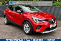 USED 2022 22 RENAULT CAPTUR 1.0 TCe Iconic SUV 5dr Petrol Manual Euro 6 (s/s) (90 ps) 1 OWNER + NAV + CRUISE + DAB + CARPLAY + SENSORS