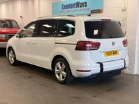 USED 2017 17 SEAT ALHAMBRA 2.0 TDI Ecomotive SE Lux WAV WHEELCHAIR ACCESS VEHICLE  FULL BLACK LEATHER, WHITE