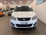 USED 2017 17 SEAT ALHAMBRA 2.0 TDI Ecomotive SE Lux WAV WHEELCHAIR ACCESS VEHICLE  FULL BLACK LEATHER, WHITE