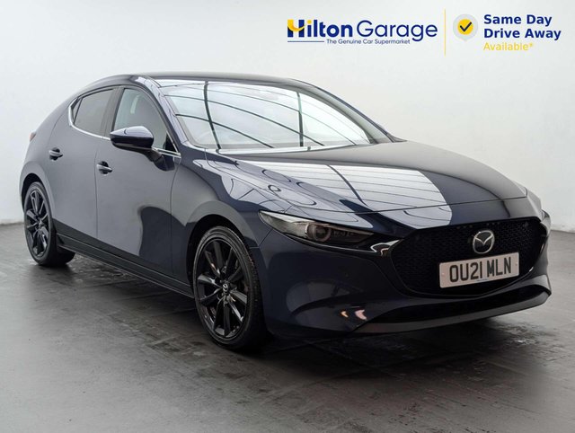 USED 2021 21 MAZDA 3 2.0 Mazda3 GT Sport MHEV Auto 5dr CLICK & COLLECT/ HOME DELIVERY