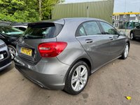USED 2017 17 MERCEDES-BENZ A-CLASS 1.6 A180 Sport (Executive) Hatchback 5dr Petrol 7G-DCT Euro 6 (s/s) (122 ps) FSH + HEATED LEATHER + CRUISE + CAMERA + NAV