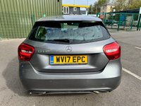 USED 2017 17 MERCEDES-BENZ A-CLASS 1.6 A180 Sport (Executive) Hatchback 5dr Petrol 7G-DCT Euro 6 (s/s) (122 ps) FSH + HEATED LEATHER + CRUISE + CAMERA + NAV
