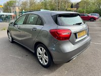USED 2017 17 MERCEDES-BENZ A-CLASS 1.6 A180 Sport (Executive) Hatchback 5dr Petrol 7G-DCT Euro 6 (s/s) (122 ps) FSH + HEATED LEATHER + CRUISE + CAMERA + NAV
