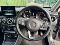 USED 2017 17 MERCEDES-BENZ A-CLASS 1.6 A180 Sport (Executive) Hatchback 5dr Petrol 7G-DCT Euro 6 (s/s) (122 ps) FSH + HEATED LEATHER + CRUISE + CAMERA + NAV