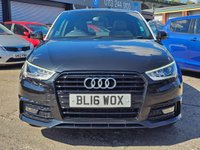 USED 2016 16 AUDI A1 1.4 TFSI CoD Black Edition Hatchback 3dr Petrol Manual Euro 6 (s/s) (150 ps) FULL SERVICE HISTORY + SAT NAV  + HALF LEATHER SEATS  + PAN ROOF