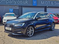 USED 2016 16 AUDI A1 1.4 TFSI CoD Black Edition Hatchback 3dr Petrol Manual Euro 6 (s/s) (150 ps) FULL SERVICE HISTORY + SAT NAV  + HALF LEATHER SEATS  + PAN ROOF