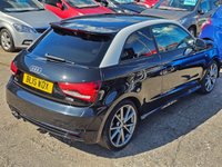USED 2016 16 AUDI A1 1.4 TFSI CoD Black Edition Hatchback 3dr Petrol Manual Euro 6 (s/s) (150 ps) FULL SERVICE HISTORY + SAT NAV  + HALF LEATHER SEATS  + PAN ROOF
