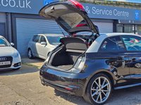 USED 2016 16 AUDI A1 1.4 TFSI CoD Black Edition Hatchback 3dr Petrol Manual Euro 6 (s/s) (150 ps) FULL SERVICE HISTORY + SAT NAV  + HALF LEATHER SEATS  + PAN ROOF