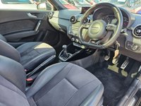 USED 2016 16 AUDI A1 1.4 TFSI CoD Black Edition Hatchback 3dr Petrol Manual Euro 6 (s/s) (150 ps) FULL SERVICE HISTORY + SAT NAV  + HALF LEATHER SEATS  + PAN ROOF