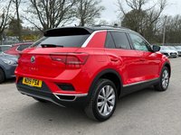 USED 2019 19 VOLKSWAGEN T-ROC 1.0 TSI GPF Design SUV 5dr Petrol Manual 115 bhp 