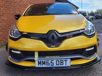 USED 2015 65 RENAULT CLIO 1.6 TCe Renaultsport Nav Lux Hatchback 5dr Petrol Auto Euro 6 (200 ps) AMAZING SPEC - BEST COLOUR
