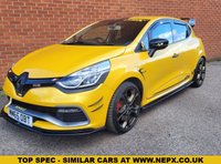 USED 2015 65 RENAULT CLIO 1.6 TCe Renaultsport Nav Lux Hatchback 5dr Petrol Auto Euro 6 (200 ps) AMAZING SPEC - BEST COLOUR
