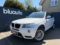 USED 2013 BMW X3 2.0 20d SE SUV 5dr Diesel Auto xDrive Euro 5 (s/s) (184 ps) Heated Seats, Black Leather Interior, Panoramic Sunroof, Superb Service History, Front & Rear Parking Sensors, Upgraded Professional Media Pack, Satellite Navigation