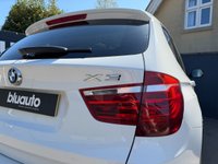 USED 2013 BMW X3 2.0 20d SE SUV 5dr Diesel Auto xDrive Euro 5 (s/s) (184 ps) Heated Seats, Black Leather Interior, Panoramic Sunroof, Superb Service History, Front & Rear Parking Sensors, Upgraded Professional Media Pack, Satellite Navigation