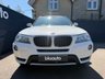 USED 2013 BMW X3 2.0 20d SE SUV 5dr Diesel Auto xDrive Euro 5 (s/s) (184 ps) Heated Seats, Black Leather Interior, Panoramic Sunroof, Superb Service History, Front & Rear Parking Sensors, Upgraded Professional Media Pack, Satellite Navigation