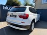 USED 2013 BMW X3 2.0 20d SE SUV 5dr Diesel Auto xDrive Euro 5 (s/s) (184 ps) Heated Seats, Black Leather Interior, Panoramic Sunroof, Superb Service History, Front & Rear Parking Sensors, Upgraded Professional Media Pack, Satellite Navigation
