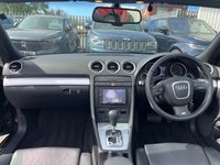 USED 2008 08 AUDI A4 CABRIOLET 2.0 TFSI S line Special Edition Convertible 2dr Petrol Multitronic (199 g/km, 197 bhp) Full Leather - Power Hood - Heated Seats - Rear Park Assist - 18 " Alloys