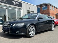 USED 2008 08 AUDI A4 CABRIOLET 2.0 TFSI S line Special Edition Convertible 2dr Petrol Multitronic (199 g/km, 197 bhp) Full Leather - Power Hood - Heated Seats - Rear Park Assist - 18 " Alloys