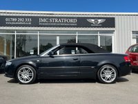 USED 2008 08 AUDI A4 CABRIOLET 2.0 TFSI S line Special Edition Convertible 2dr Petrol Multitronic (199 g/km, 197 bhp) Full Leather - Power Hood - Heated Seats - Rear Park Assist - 18 " Alloys