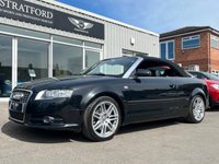 USED 2008 08 AUDI A4 CABRIOLET 2.0 TFSI S line Special Edition Convertible 2dr Petrol Multitronic (199 g/km, 197 bhp) Full Leather - Power Hood - Heated Seats - Rear Park Assist - 18 " Alloys