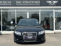 USED 2008 08 AUDI A4 CABRIOLET 2.0 TFSI S line Special Edition Convertible 2dr Petrol Multitronic (199 g/km, 197 bhp) Full Leather - Power Hood - Heated Seats - Rear Park Assist - 18 " Alloys