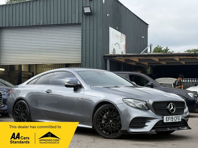 View our Mercedes-Benz E-Class 2.0 E220d AMG Line Coupe 2dr Diesel G-Tronic+ Euro 6 (s/s) (194 ps)