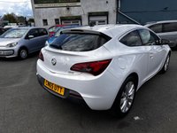USED 2015 65 VAUXHALL ASTRA GTC 1.4i Turbo SRi Coupe 3dr Petrol Manual Euro 6 (s/s) (140 ps) 12 MONTHS MOT-18 INCH ALLOYS-DAB RADIO-HALF LEATHER UPHOLSTERY