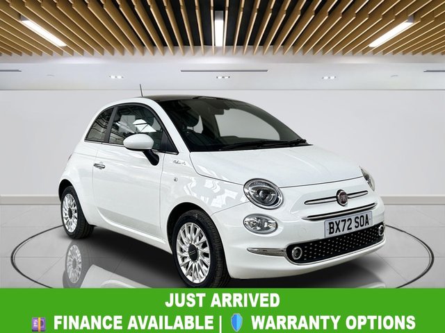 View our Fiat 500 1.0 MHEV Dolcevita Hatchback 3dr Petrol Manual Euro 6 (s/s) (70 bhp)