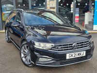 USED 2021 21 VOLKSWAGEN PASSAT 2.0 TDI EVO R-Line Estate 5dr Diesel DSG Euro 6 (s/s) (150 ps) 6 MONTHS RAC WARRANTY 2 KEYS