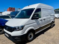 USED 2019 19 VOLKSWAGEN CRAFTER 2.0 TDI CR35 BlueMotion Tech Trendline Panel Van 5dr Diesel Manual FWD MWB High Roof Euro 6 (s/s) (102 ps) A/C-sensors-racking-captain seats