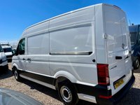 USED 2019 19 VOLKSWAGEN CRAFTER 2.0 TDI CR35 BlueMotion Tech Trendline Panel Van 5dr Diesel Manual FWD MWB High Roof Euro 6 (s/s) (102 ps) A/C-sensors-racking-captain seats