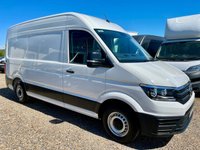 USED 2019 19 VOLKSWAGEN CRAFTER 2.0 TDI CR35 BlueMotion Tech Trendline Panel Van 5dr Diesel Manual FWD MWB High Roof Euro 6 (s/s) (102 ps) A/C-sensors-racking-captain seats