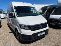 USED 2019 19 VOLKSWAGEN CRAFTER 2.0 TDI CR35 BlueMotion Tech Trendline Panel Van 5dr Diesel Manual FWD MWB High Roof Euro 6 (s/s) (102 ps) A/C-sensors-racking-captain seats