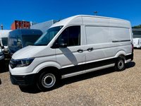 USED 2019 19 VOLKSWAGEN CRAFTER 2.0 TDI CR35 BlueMotion Tech Trendline Panel Van 5dr Diesel Manual FWD MWB High Roof Euro 6 (s/s) (102 ps) A/C-sensors-racking-captain seats